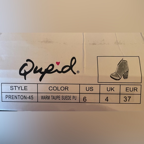 Quipd Taupe Booties, sz 6 NEW IN BOX - Picture 5 of 5
